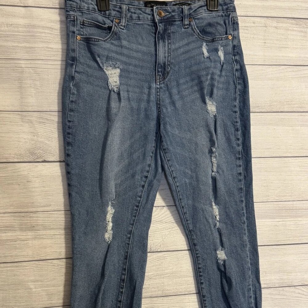 Kendall & Kylie Distressed Raw Hem Jeans – Women’s‎ Size 13/31